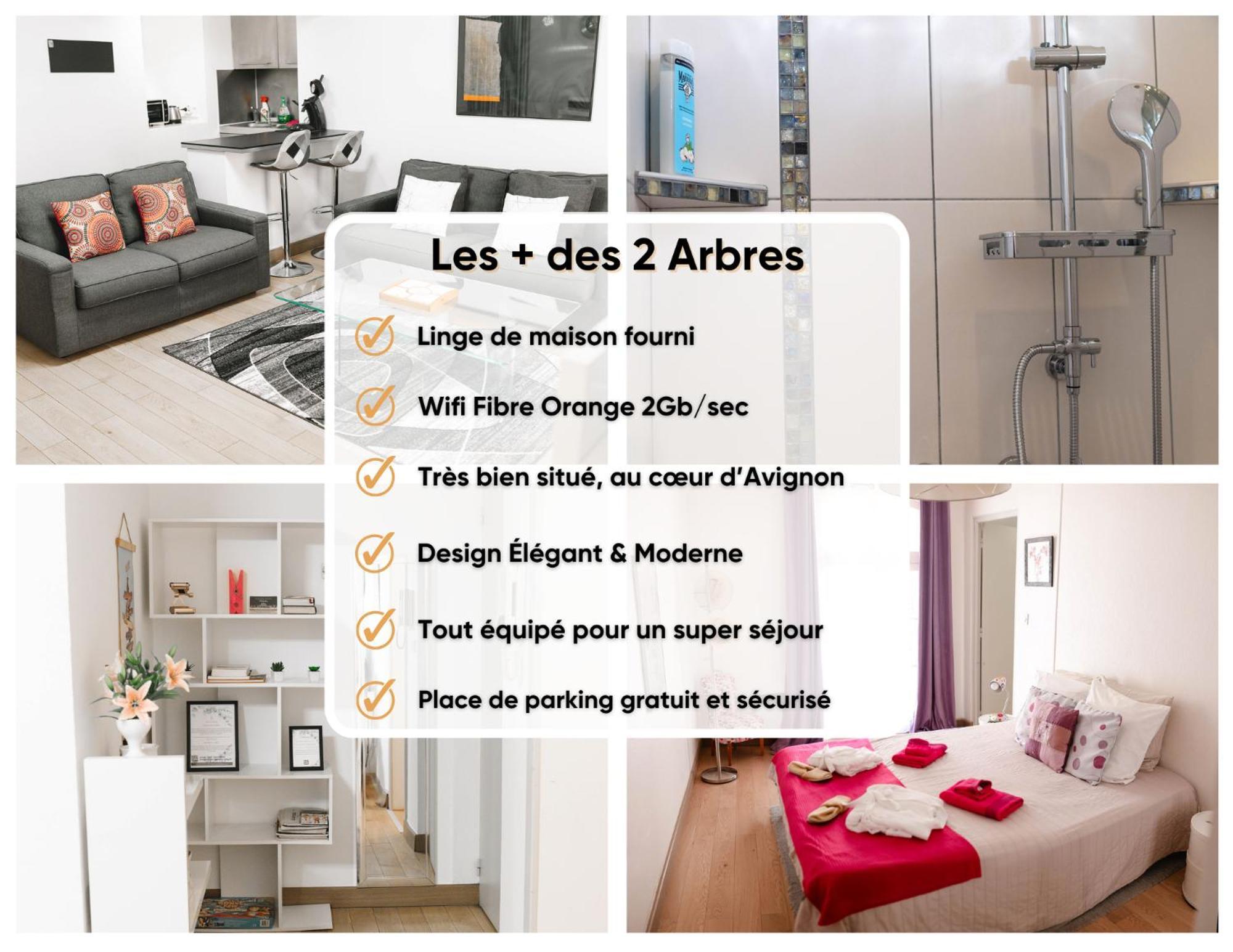Apartment Le Cosy Du Gal, A 2 Pas Du Palais Des Papes Parking Gratuit Securise