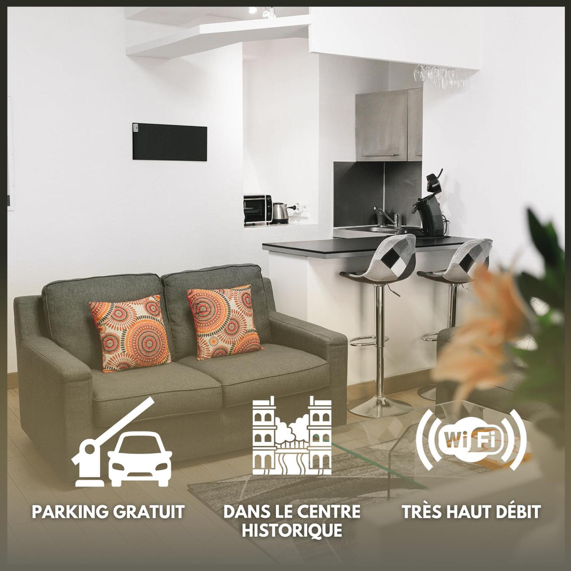 Le Cosy Du Gal, A 2 Pas Du Palais Des Papes Parking Gratuit Securise